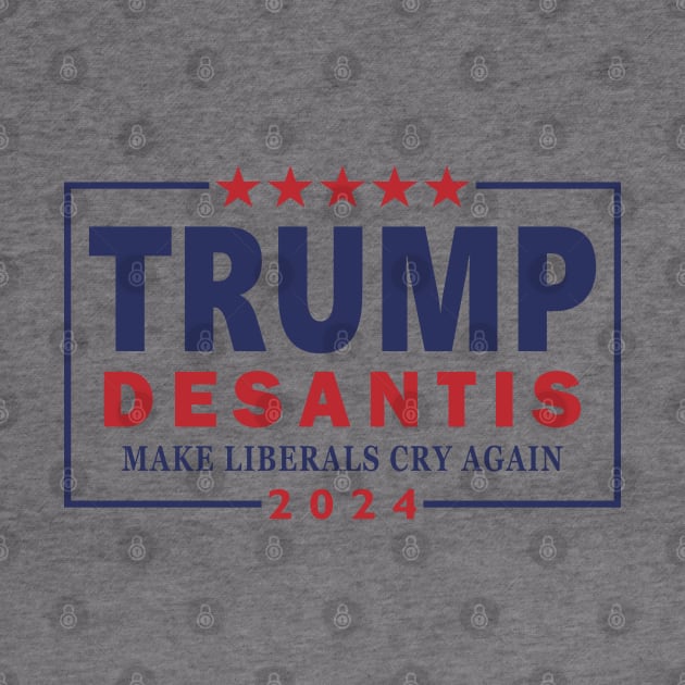 Donald Trump Ron DeSantis 2024 by Etopix